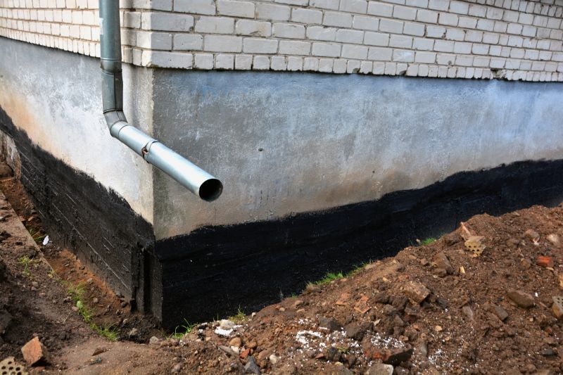 foundation drains installation